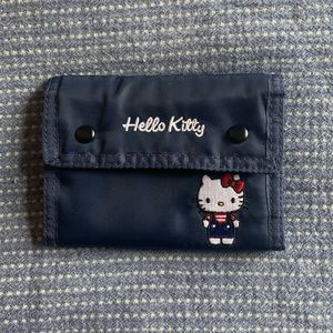 Hello Kitty nylon snap folding wallet